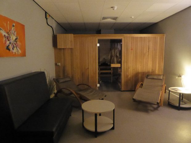 Sauna in Barking learning centre. Photo credit: Julia Chandler/Libraries Taskforce